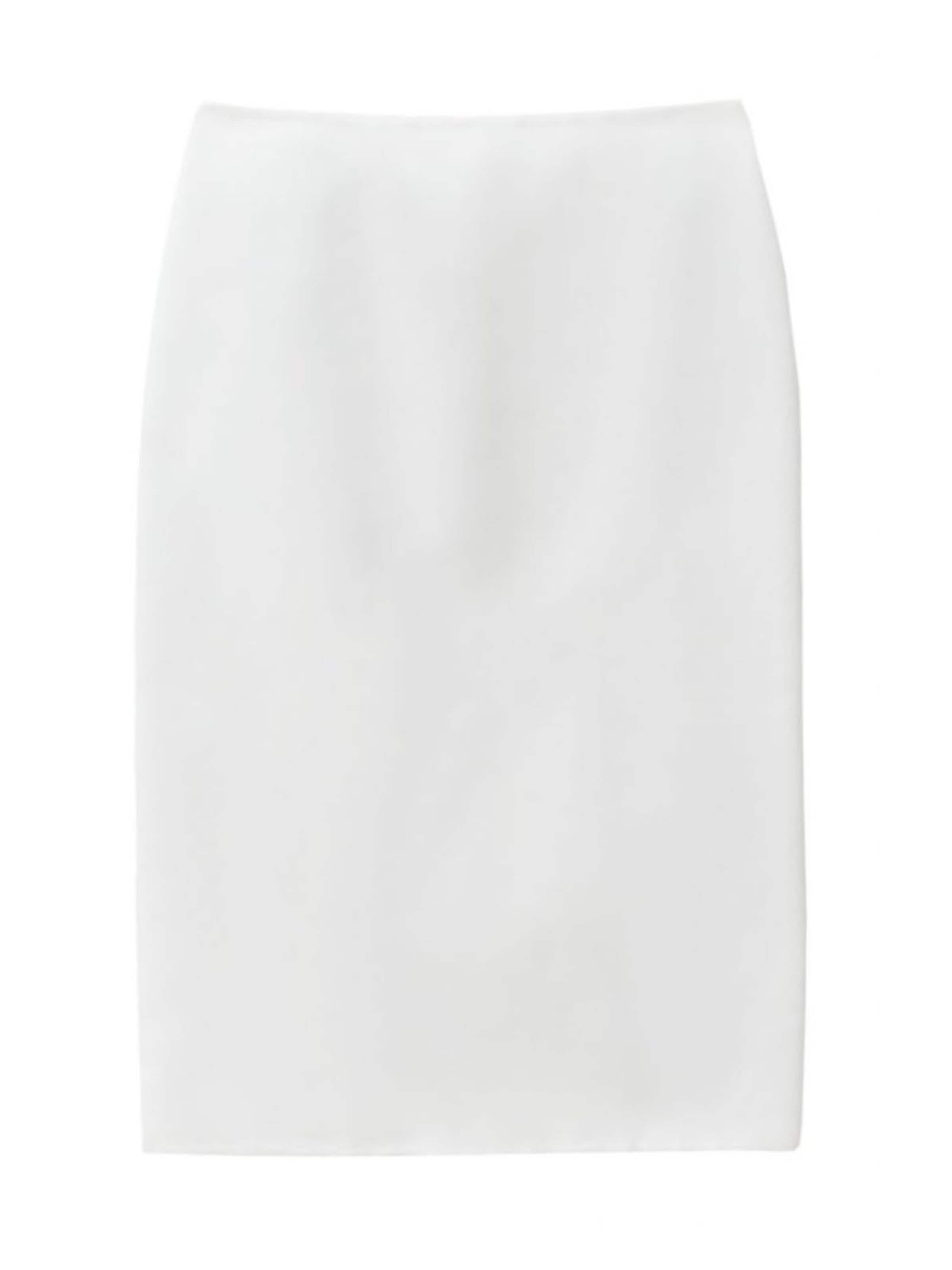THE DRESSER Rock 'Prada silk pencil skirt' in Weiß: Vorderseite
