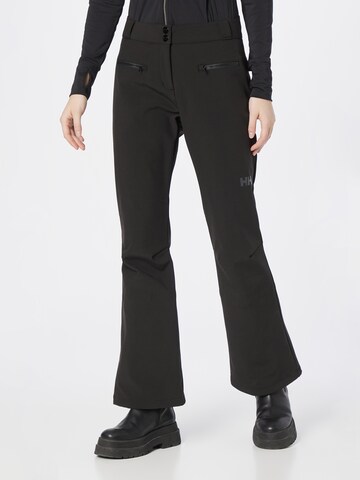 HELLY HANSEN Regular Outdoor Pants in Black: front