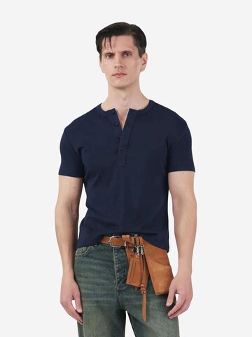 Giesto Shirt in Blue: front