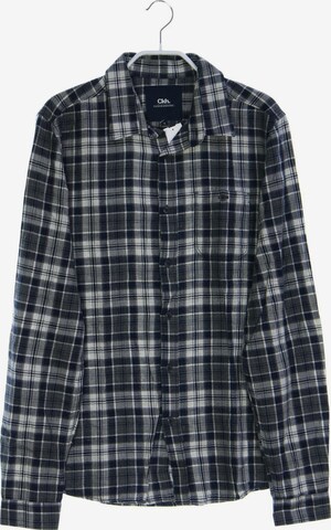 CLOCKHOUSE by C&A Button Up Shirt in S in Grey: front