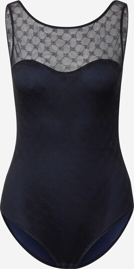 JOOP! Bodywear Body lingerie en bleu foncé / noir, Vue avec produit