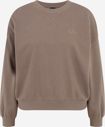 Gap Petite Свитшот в Серый: спереди