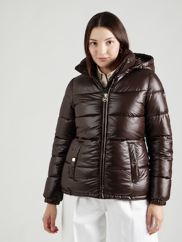 MICHAEL Michael Kors Winter Jacket in Brown: front