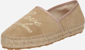Love Moschino Espadrillo värissä beige: etupuoli