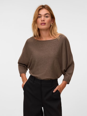VERO MODA - Jersey 'VMBrea' en marrón: frente