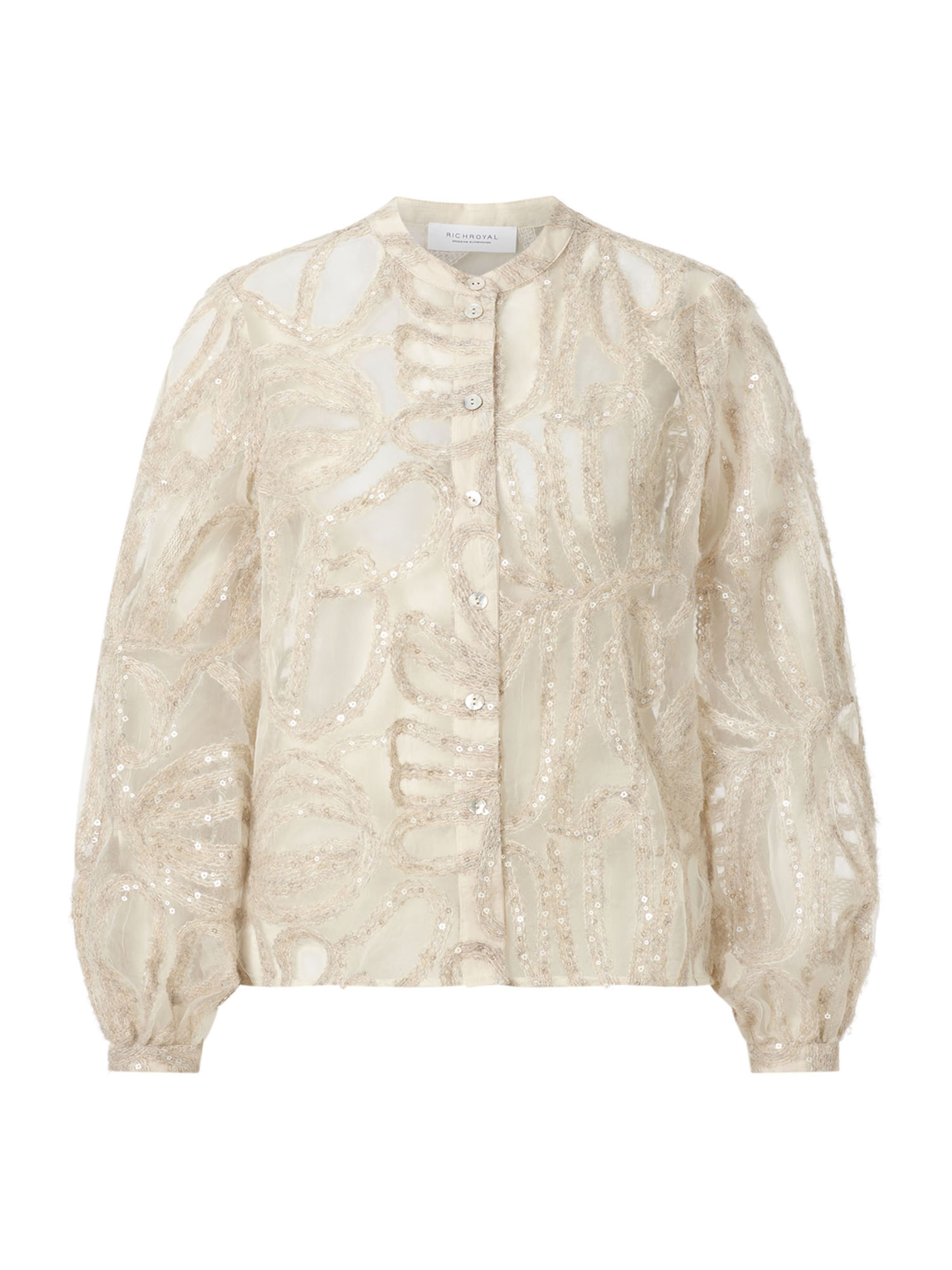 Camicia da donna di Rich & Royal in bianco: frontale