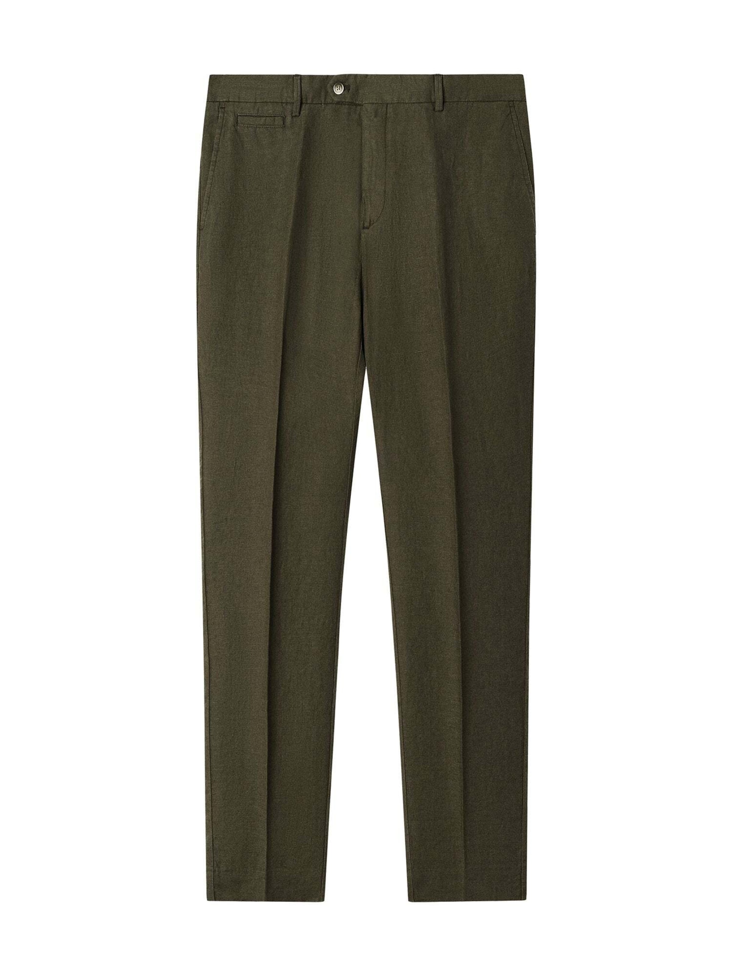 Hackett London Chino in Groen: voorkant