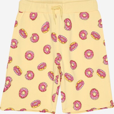 D-XEL Pants 'TITAN' in Lemon / Pink / Black, Item view