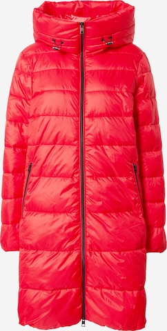 Manteau d’hiver ESPRIT en rouge : devant