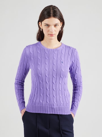 Polo Ralph Lauren - Jersey 'JULIANNA' en lila: frente