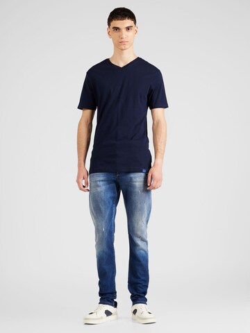 UNITED COLORS OF BENETTON Shirt in Blue