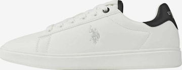 U.S. POLO ASSN. Snøresko ' UMByron ' i sort: forside