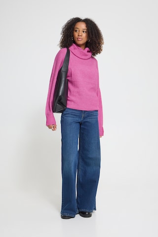 Pull-over 'Kamara' ICHI en violet