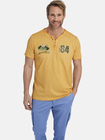 T-Shirt ' Nilmer ' Jan Vanderstorm en jaune : devant