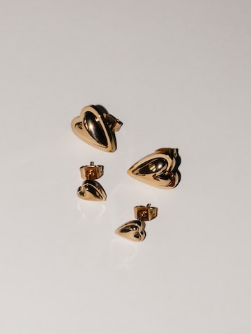 Liebeskind Berlin Ohrringe 'Heart' in Gold
