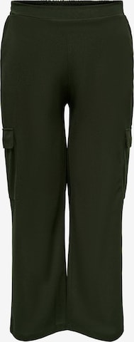 Regular Pantalon cargo ONLY Carmakoma en vert : devant