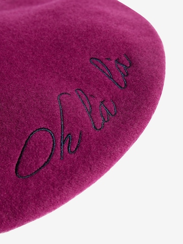 Bonnet love & roses en rouge