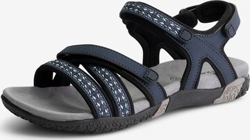 Travelin Sandals in Blue: front