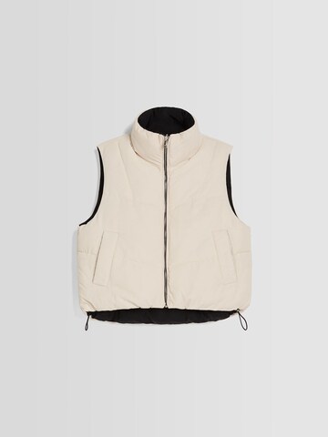Bershka Weste in Schwarz