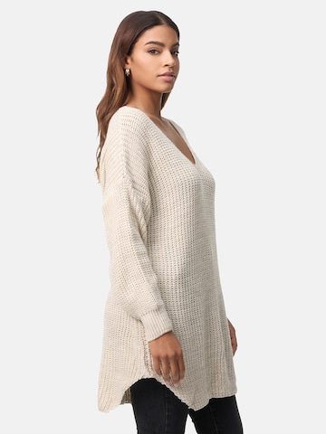 Elara Pullover i beige