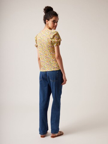 NAF NAF Shirt 'Rosy' in Yellow