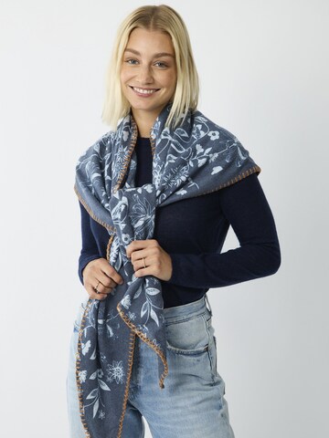 Foulard CODELLO en bleu : devant