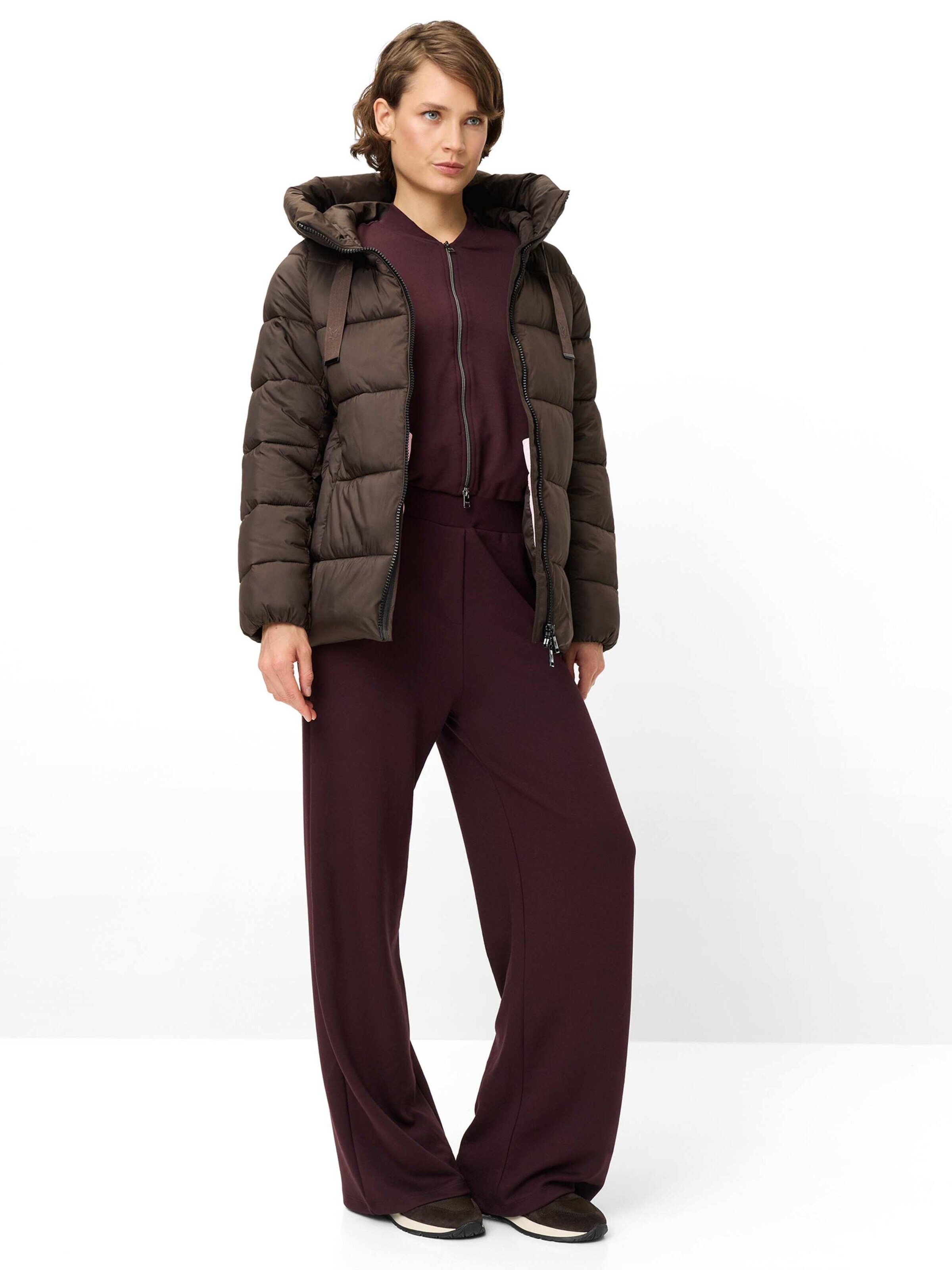 Fuchs Schmitt Winter Jacket 'Steppjacke Houston' in Brown