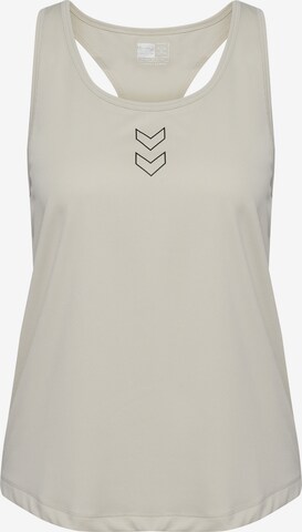 Hummel Sporttop 'Court' in Grau: Vorderseite