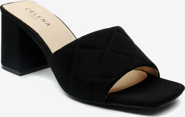 Celena Mules 'Cacie' in Black