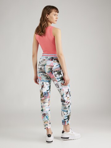 Coupe slim Pantalon Marc Cain en mélange de couleurs