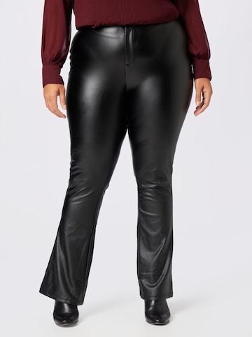 Vero Moda Curve Pants 'AMIRA' in Black: front