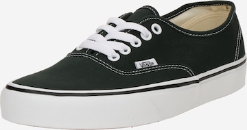 VANS Низкие кроссовки 'AUTHENTIC' в Зеленый: спереди