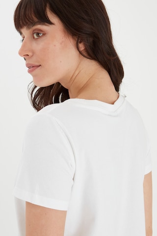 Fransa T-Shirt in Weiß