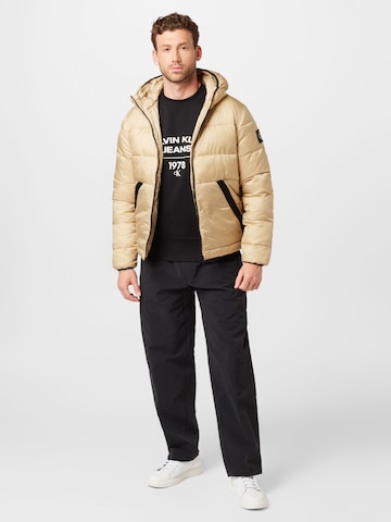 Calvin Klein Jeans Between-season jacket in Beige