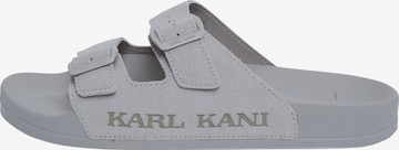 Karl Kani Mules in Grey: front