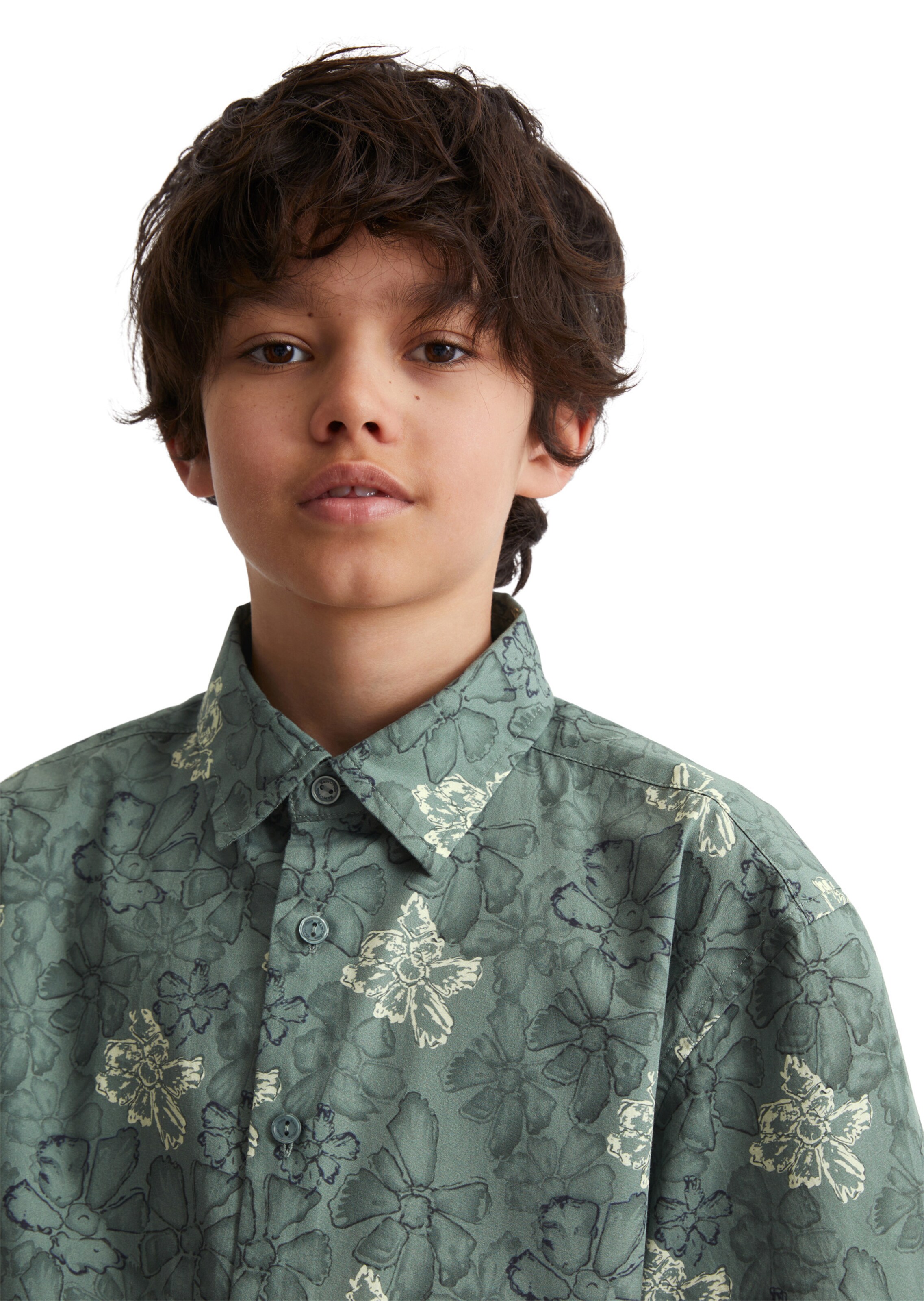 Marc O'Polo Regular Fit Hemd in Grün