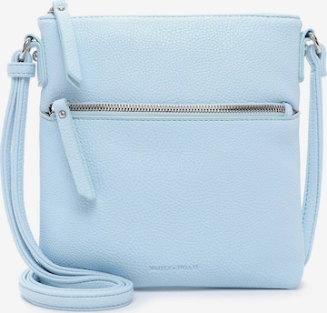 Sac bandoulière 'Emma' Emily & Noah en bleu : devant