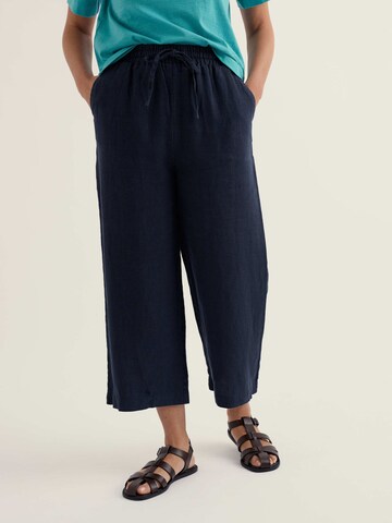 Loosefit Pantalon 'Tide Flow' Seasalt Cornwall en bleu : devant