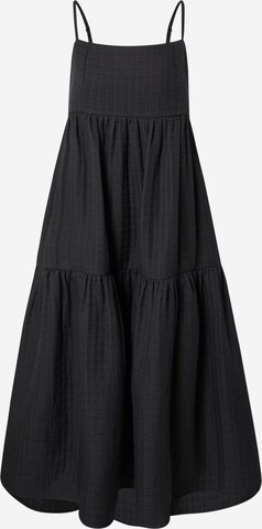 LEVI'S ® Kjole 'Kennedy Quilted Dress' i svart: forside