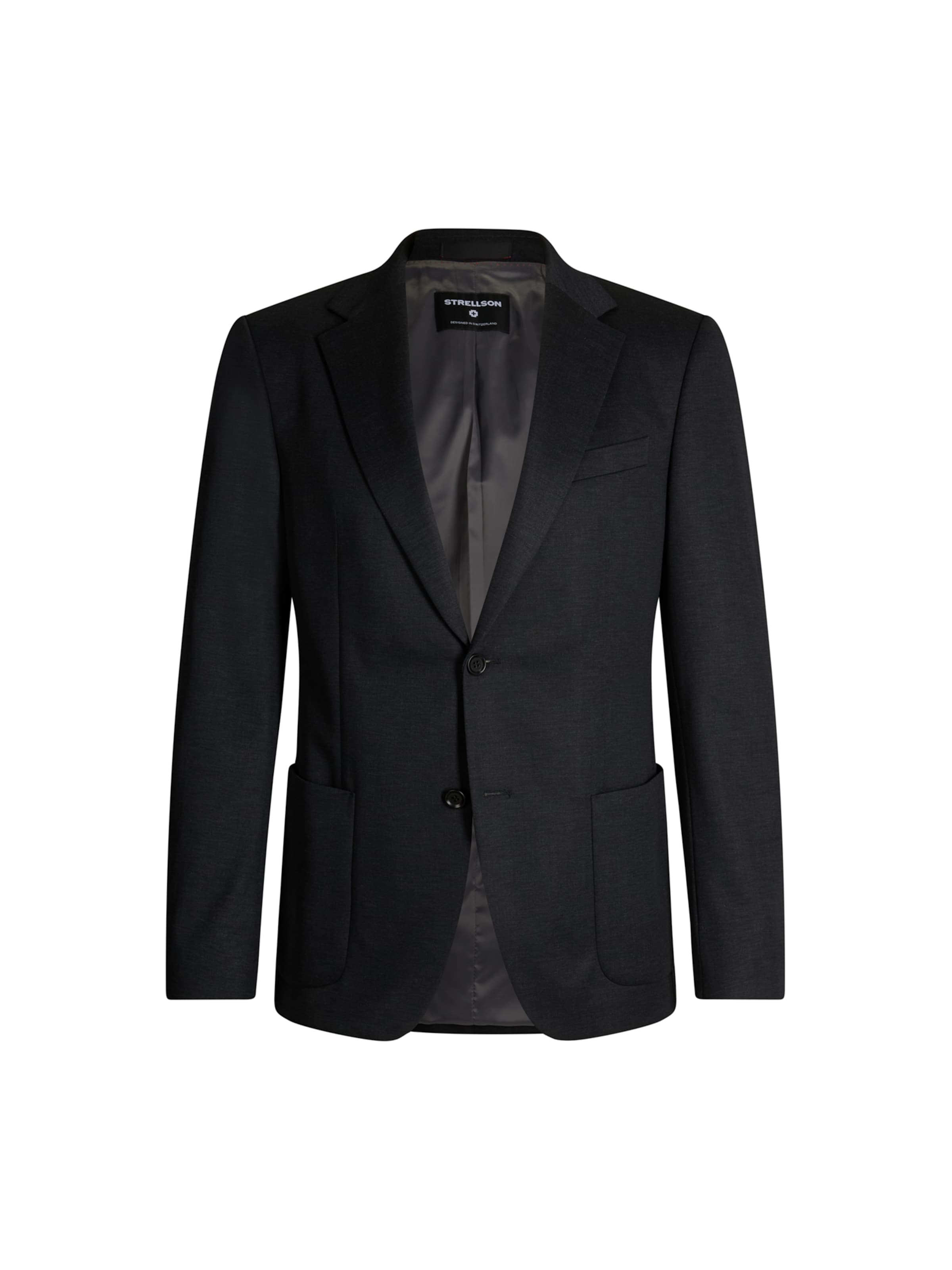 STRELLSON Slim Fit Sakko 'Arndt' in Grau: Vorderseite