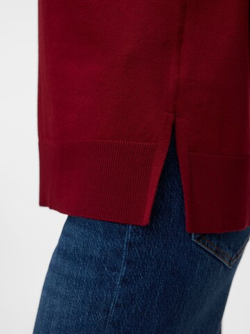 VERO MODA Sweater 'VMSilje' in Red