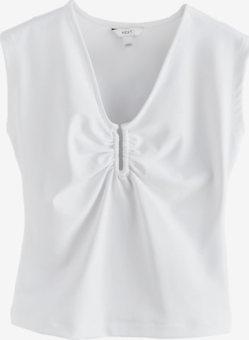Next Bluza | bela barva: sprednja stran