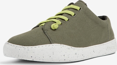 CAMPER Sneakers laag 'Peu' in de kleur Olijfgroen / Appel, Productweergave