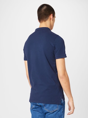 Superdry Poloshirt in Blau