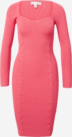 GUESSPletena haljina 'MARGOT' - roza boja: prednji dio