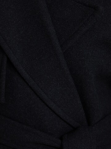 BershkaPrijelazni kaput - crna boja