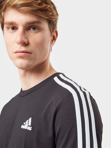 ADIDAS SPORTSWEAR Performance Shirt 'Essentials 3-Stripes' in Black