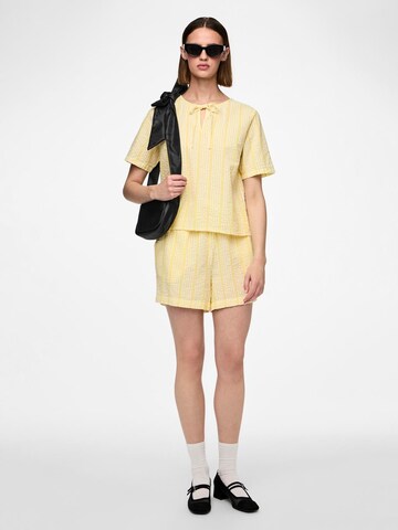 PIECES Bluse 'PCTessa' in Gelb