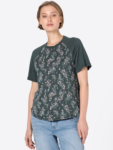 Ragwear T-Shirt 'MEENA' in Grün: predná strana