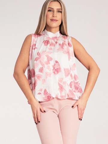 Figl Blouse 'M1143' in Roze: voorkant